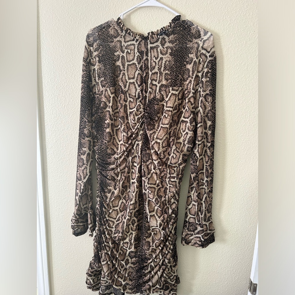 Snake Print dress
